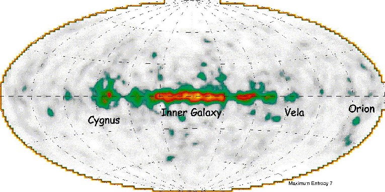 the Galactic 26Al emission regions