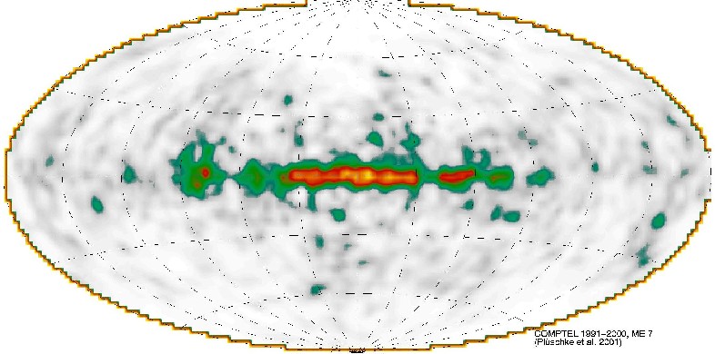 Al map from complete COMPTEL mission
