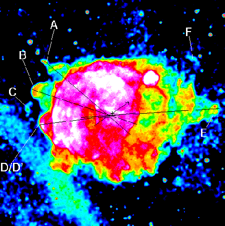 [ROSAT image of the Vela SNR]
