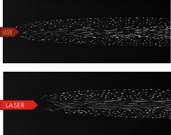 Laser acceleration